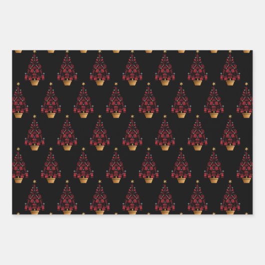 kerstboom voor procureur-generaal inpakpapier vel (Voorkant)