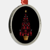 kerstboom voor procureur-generaal metalen ornament (Rechts)