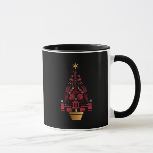 kerstboom voor procureur-generaal mok (Rechts)