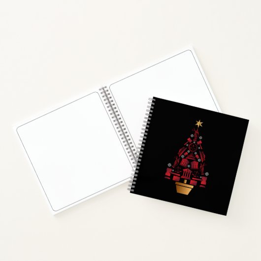 kerstboom voor procureur-generaal notitieboek (Binnen)