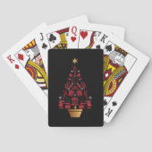 kerstboom voor procureur-generaal pokerkaarten (Achterkant)