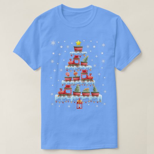kerstboom voor reizen Kinder broodroosters T-shirt (Design voorkant)
