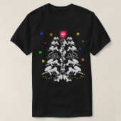 Kerstboom voor schildpadspeler t-shirt (Design voorkant)