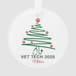 Kerstboom voor vee-tech  ornament