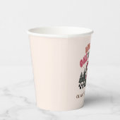 Kerstboom Vrachtwagen Winter Onederland Verjaardag Papieren Bekers (Rechts)