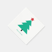Kerstboom Vrede Liefde vreugde Servet (Hoek)