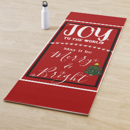 Kerstboom Vrede Vreugde Yogamat