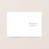 Kerstboom vreugde liefde vrede witte duif folie kaarten (Binnen)