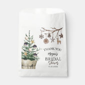 Kerstboom | Vrijgezellenfeest Bedankt Favor Bedankzakje (Voorkant)