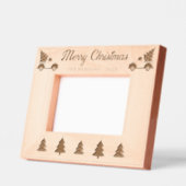 Kerstboom Vrolijk Kerstgezin Gegraveerde Lijstjes (Links)