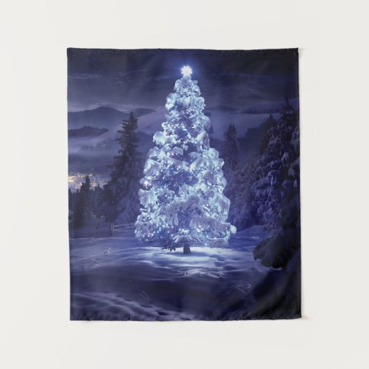 kerstboom wandkleed (Voorkant)