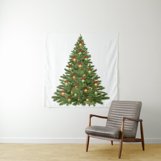 kerstboom wandkleed (In situ)