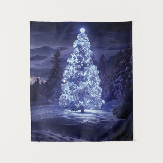 kerstboom wandkleed (Voorkant)