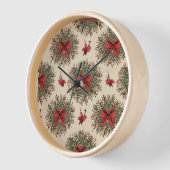 Kerstboom wandklok (Hoek)