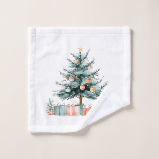 kerstboom washandje (Wasdoekje)