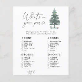 Kerstboom - wat zit er in je tas