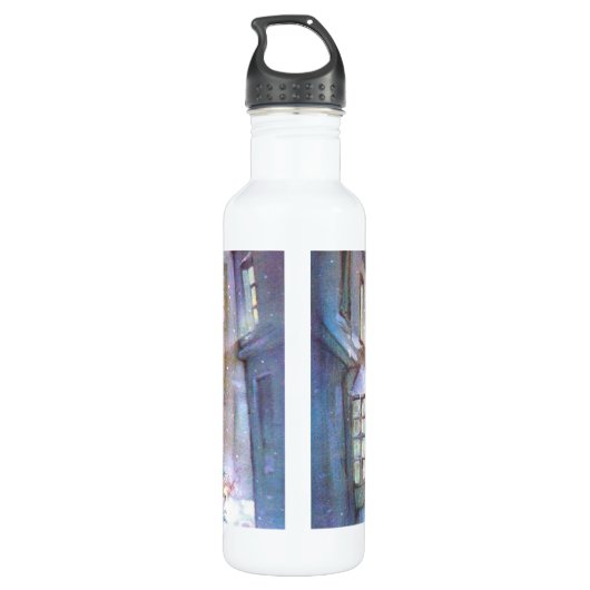 kerstboom  waterfles  (Achterkant)