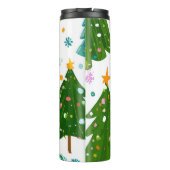 Kerstboom Waterfles – Blijf Gehydrateerd Thermosbeker (Achterkant)