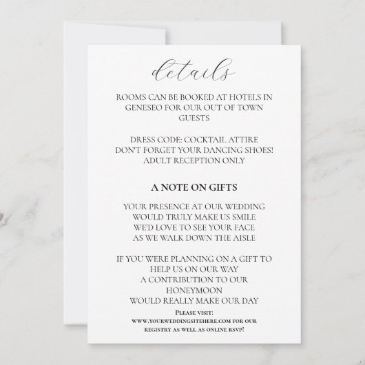 Kerstboom Waterverf bruiloft uitnodiging (Achterkant)