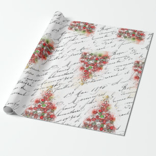  kerstboom (Waterverf)  Cadeaupapier