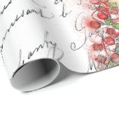  kerstboom (Waterverf)  Cadeaupapier (Rol Hoek)