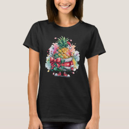 Kerstboom waterverf t-shirt
