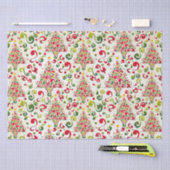 Kerstboom wervelingen tissuepapier (Craft)