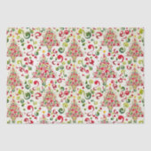 Kerstboom wervelingen tissuepapier (Voorkant)