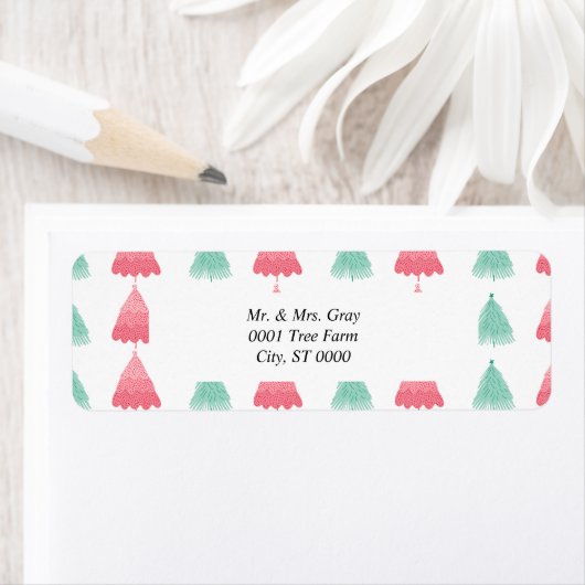 Kerstboom Whimsical Etiket (Insitu)