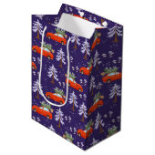 Kerstboom Winkelcadeautaszak Medium Cadeauzakje (Voorkant Gekanteld)