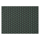 Kerstboom Winter Minimale Waterverf Elegant Tafelkleed (Voorkant (Horizontaal))