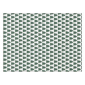 Kerstboom Winter Minimale Waterverf Elegant Tafelkleed (Voorkant (Horizontaal))