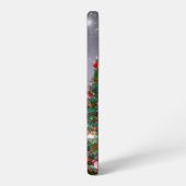 Kerstboom/winter Samsung Galaxy Hoesje (Linkerkant)