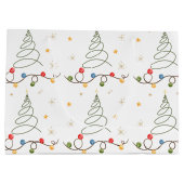 kerstboom witte grote cadeautas (Achterkant)