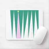 Kerstboom, wonder van het seizoen muismat (Met muis)