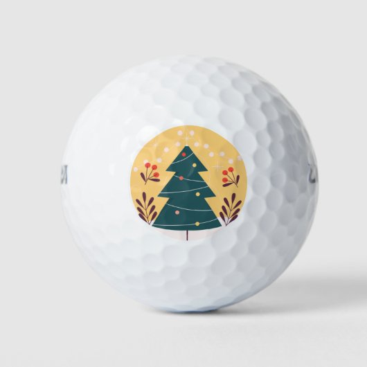 kerstboom x golfballen (Voorkant)