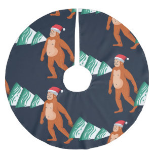 Kerstboom Yeti Sasquatch Bigfoot Kerstboom Rok