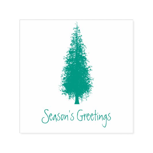 Kerstboom Zelfinktende Stempel (Design)