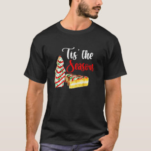 kerstboom zorgt voor Debbie Becky Jen Little Tis' T-shirt