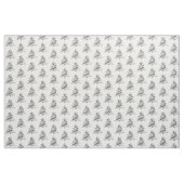 Kerstboom Zwart & Wit Vakantie Stof (Yard (91,4 cm))