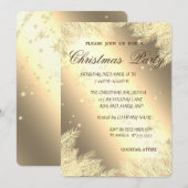 kerstboomafdelingen, feestfeest, kaart (Voorkant / Achterkant)