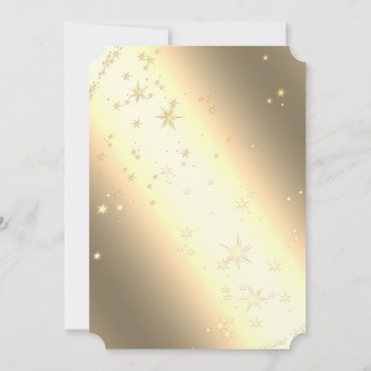 kerstboomafdelingen, feestfeest, kaart (Achterkant)