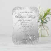 Kerstboomafdelingen, kerstfeestfeest kaart (Staand voorkant)