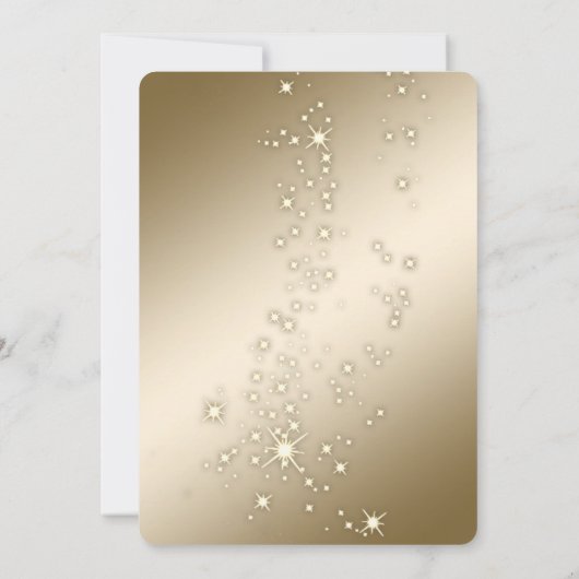 Kerstboomafdelingen, kerstfeestfeest kaart (Achterkant)