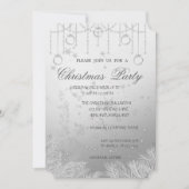 Kerstboomafdelingen, kerstfeestfeest kaart (Voorkant)