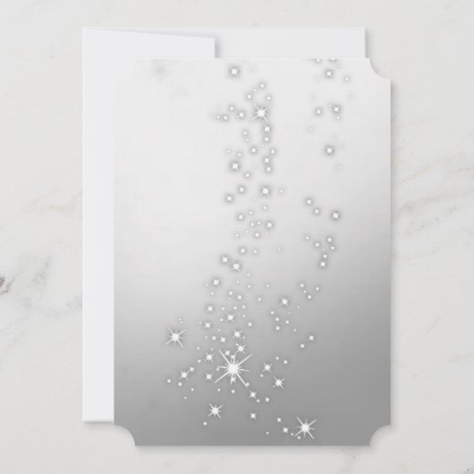 Kerstboomafdelingen, kerstfeestfeest kaart (Achterkant)