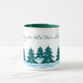 kerstboombeker met feestelijke Mok Koffiebeker (Midden)