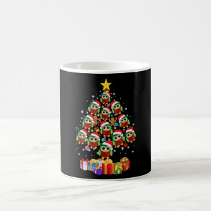 kerstboombomen en kerstcadeautjes koffiemok