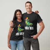 kerstboombomen: kerstmis met kerstmis met Pajama v T-shirt (Unisex)