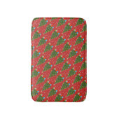 kerstboombont badmat (Voorkant Verticaal)